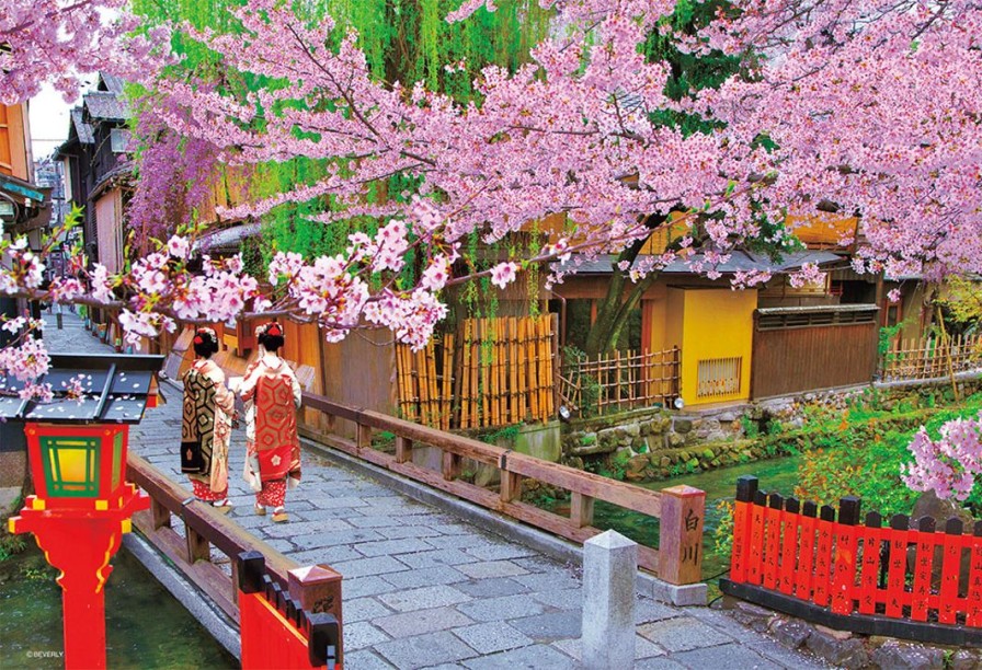 Jigsaw Puzzle: Gion In Bloom 300P (38 X 26Cm) Hot