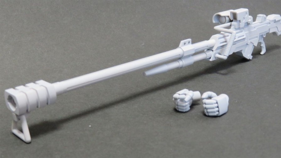 1/144 Vifam: Rc Berg Vifam Support Kit Series Resin Cast Assembly Kit Fam-Lg-03 Rifle For Round Vernian Best