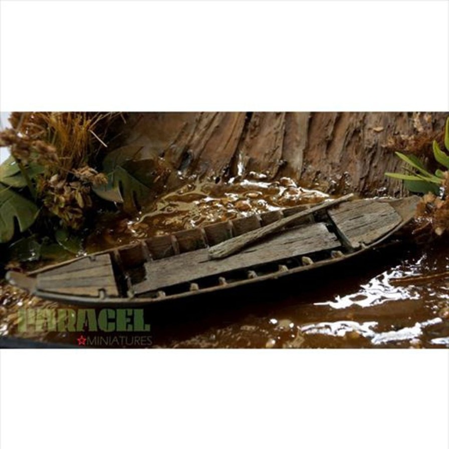 1/35 Current Use Vietnam Mekong Delta Female Boatman Set (2 Figures + Boat Included) New