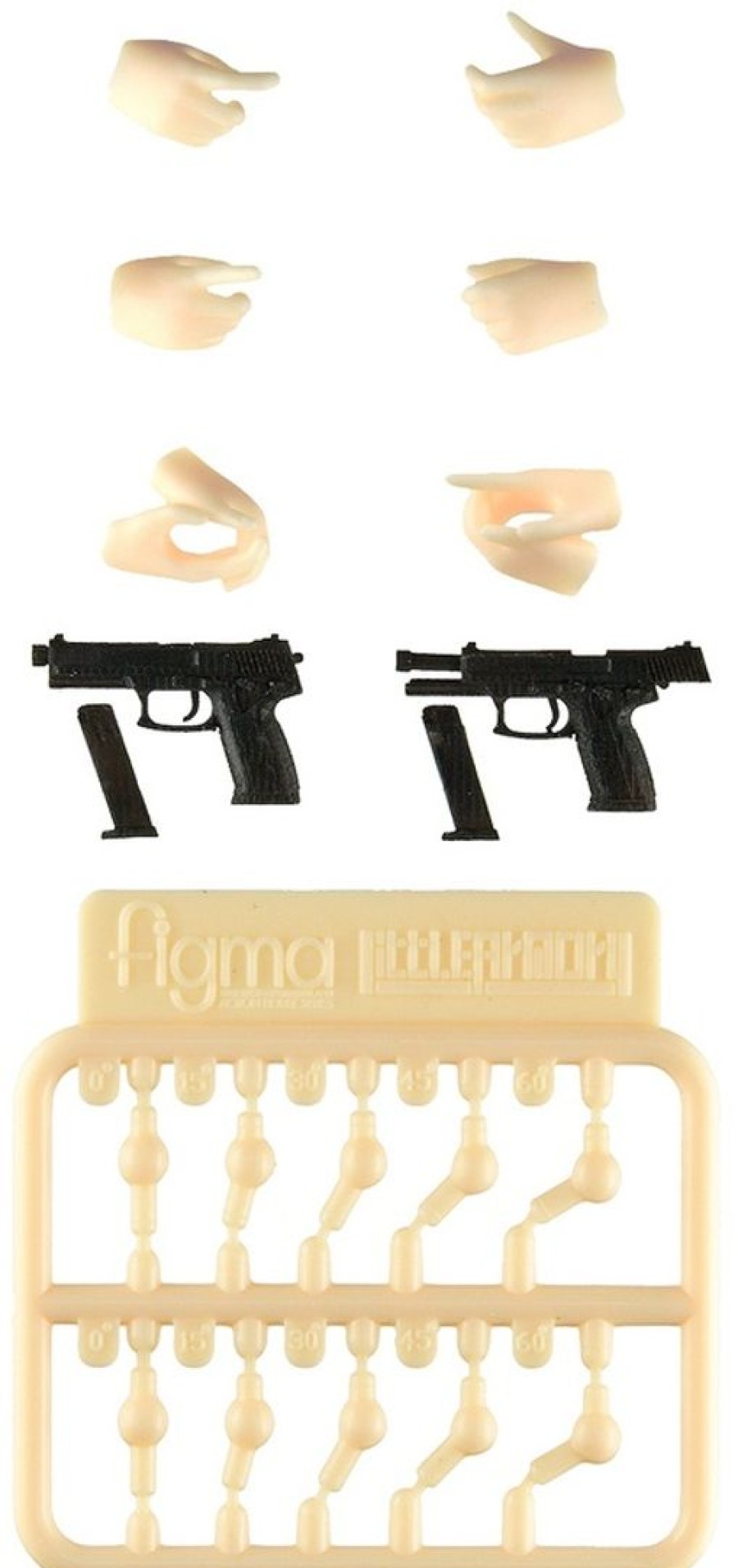 1/12 Little Armory: Laop12: Figma Hands For Guns 2 - Handgun Set Online