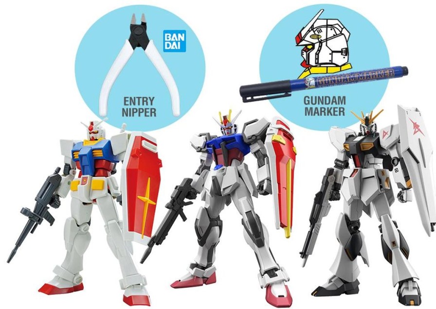 1/144 Gundam Entry Grade Boxless Bundle+ A (Cheap To Ship!) Hot