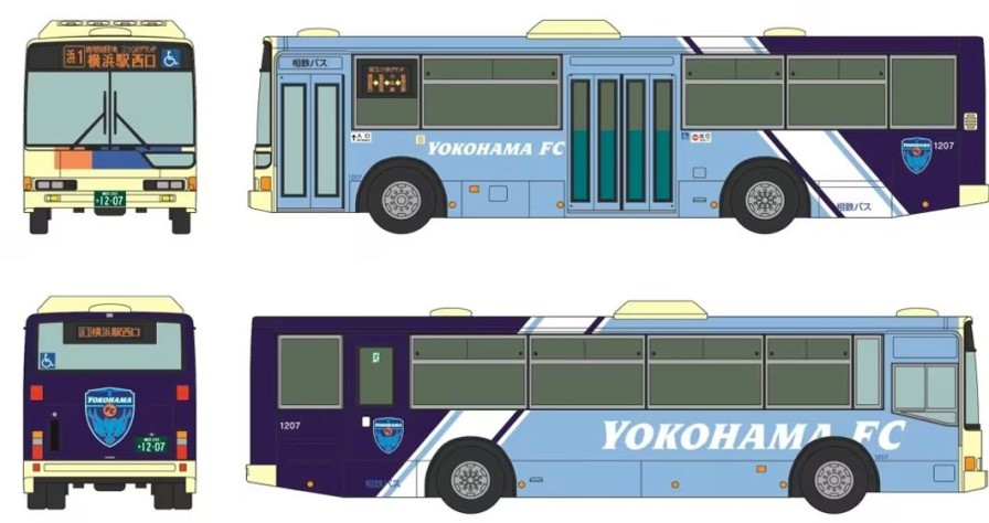 1/150 The Bus Collection Sotetsu Bus Yokohama Fc Wrapping Bus Online