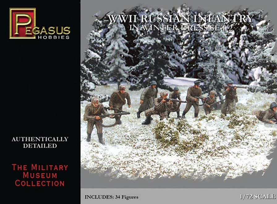 1/72 Ww.Ii Soviet Army Winter Equipment Infantry Set 2 Wholesale