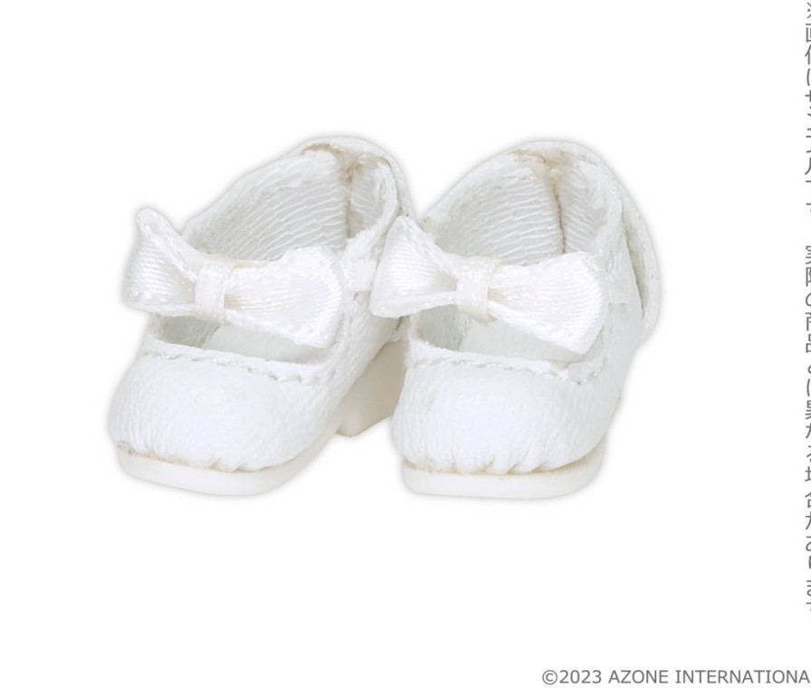 1/12 Pico P Ribbon Shoes White New