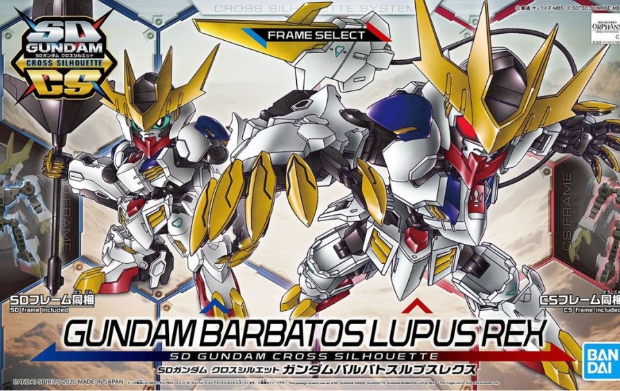 Sd Gundam Cross Silhouette Gundam Barbatos Lupus Rex New