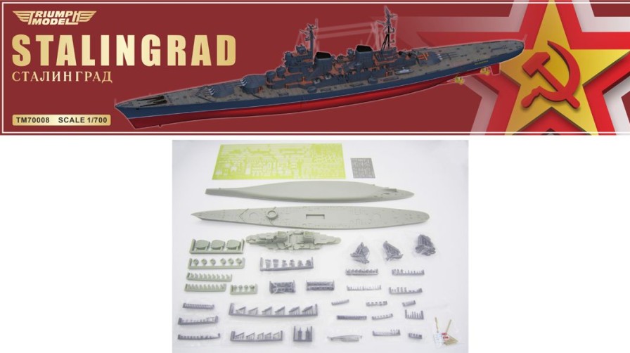 1/700 Soviet Navy Battlecruiser Stalingrad Class Project 82 (Full Hull Ver.) Clearance