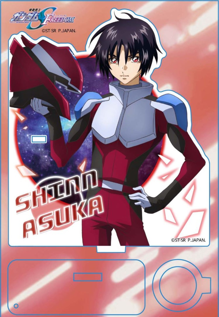 Gundam Seed Freedom: Acrylic Pen Stand Shinn Asuka Clearance