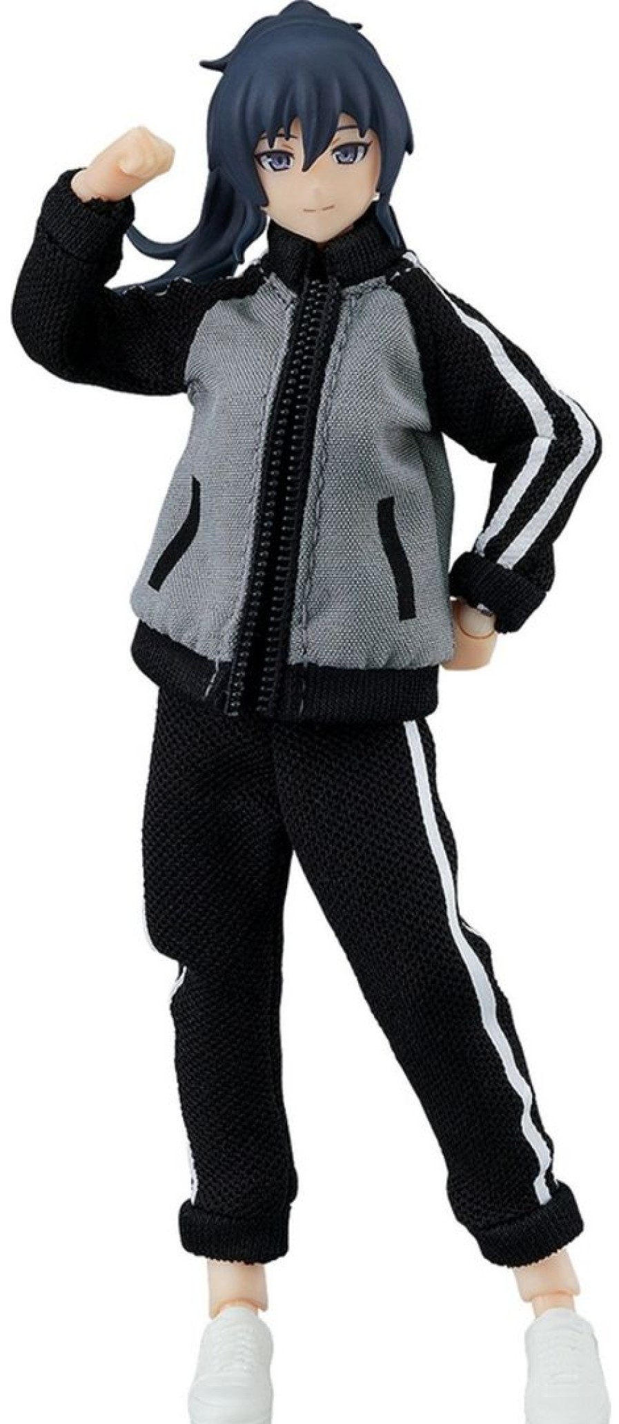 Figma Female Body (Makoto) With Tracksuit + Tracksuit Skirt Outfit New