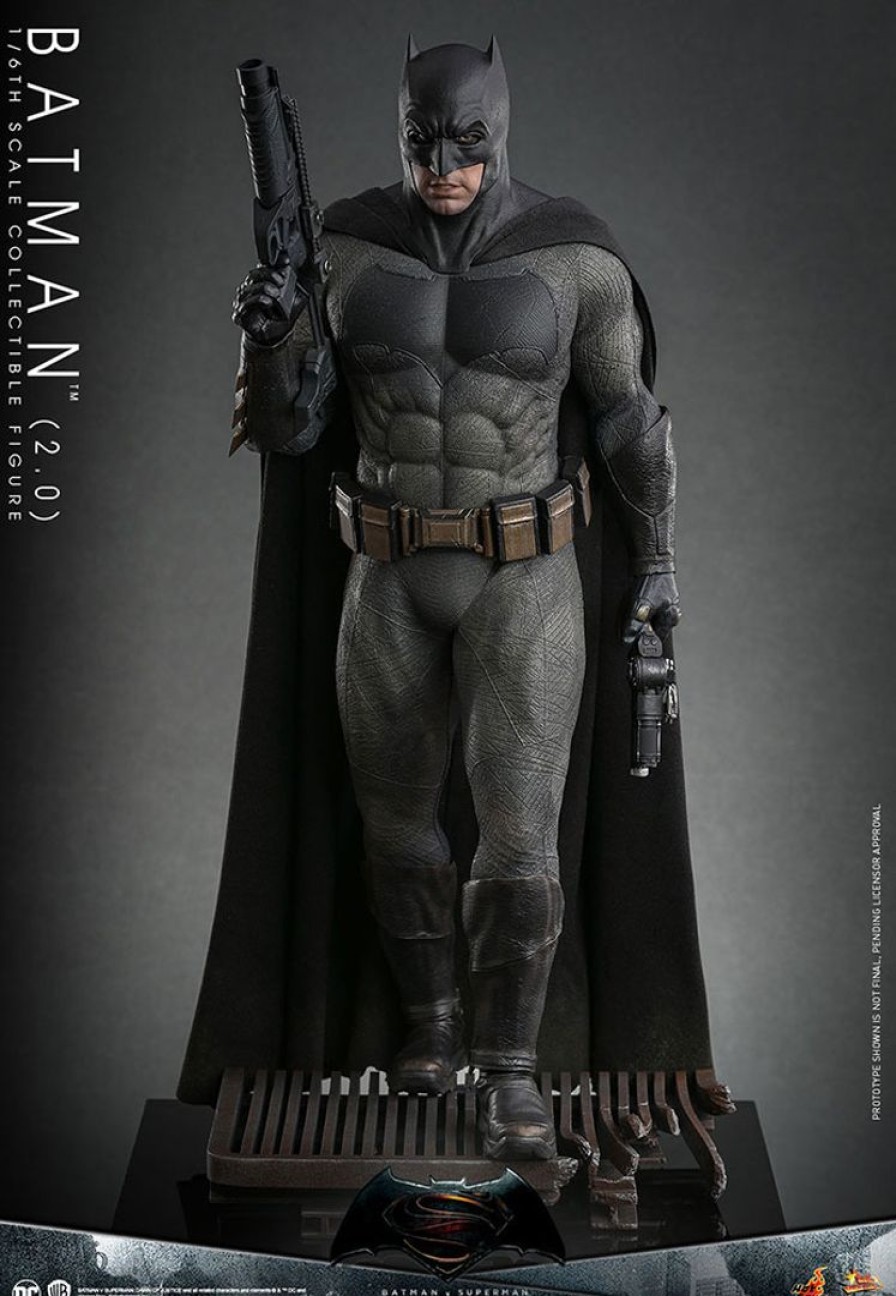 1/6 Movie Masterpiece - Fully Poseable Figure: Batman V Superman Dawn Of Justice - Batman 2.0 New