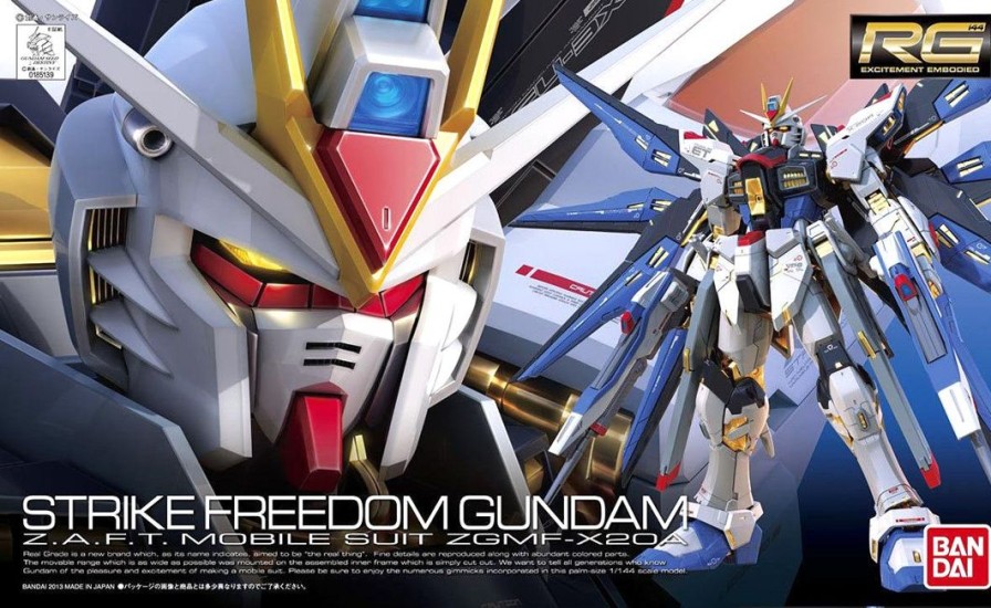 1/144 Rg Zgmf-X20A Strike Freedom Gundam Online