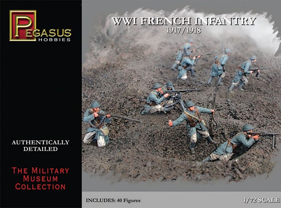 1/72 World War I French Army Infantry Hot