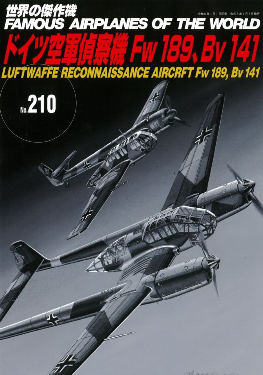 Famous Airplanes Of The World #210: Luftwaffe Reconnaissance Aircraft Fw189, Bv141 Best