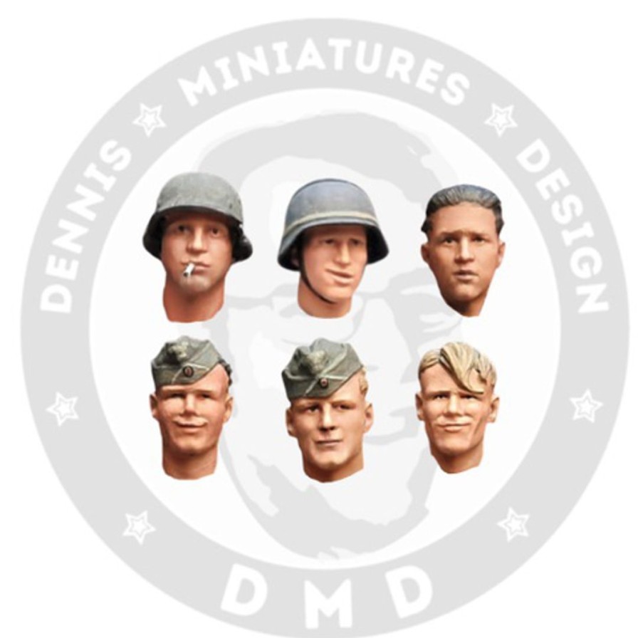 1/35 Wehrmacht Head Set (6Pcs) New