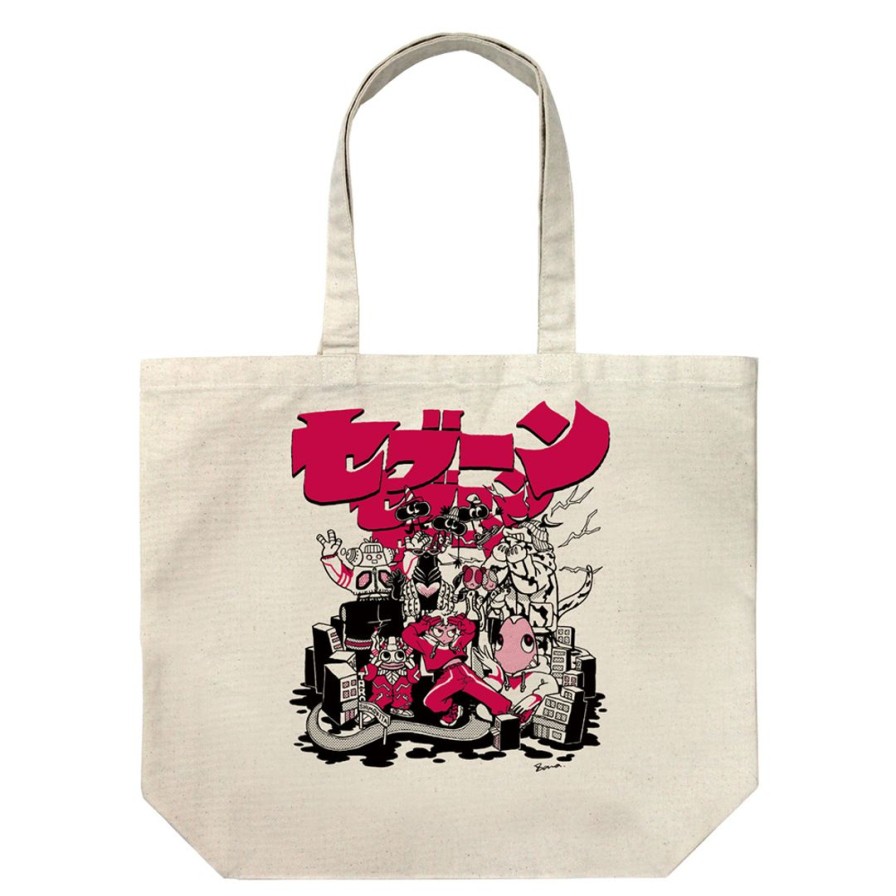 Ultraseven Art Large Tote (Kana Suzuki) Natural Online