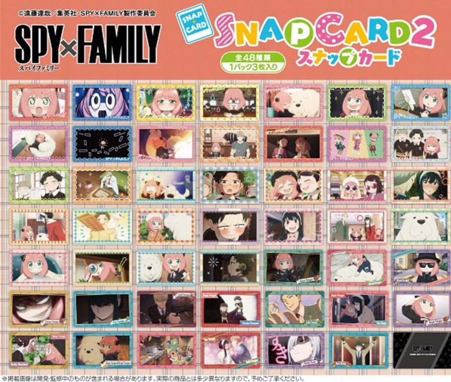 Spy X Family: Snap Card 2 1Box 16Pcs Wholesale