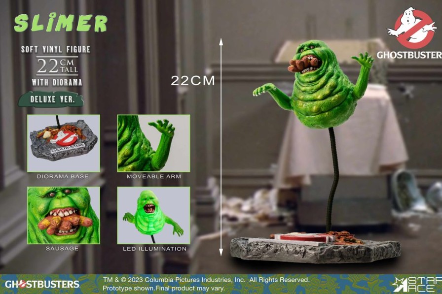 Slimer Soft Vinyl Figure Deluxe Ver. Clearance