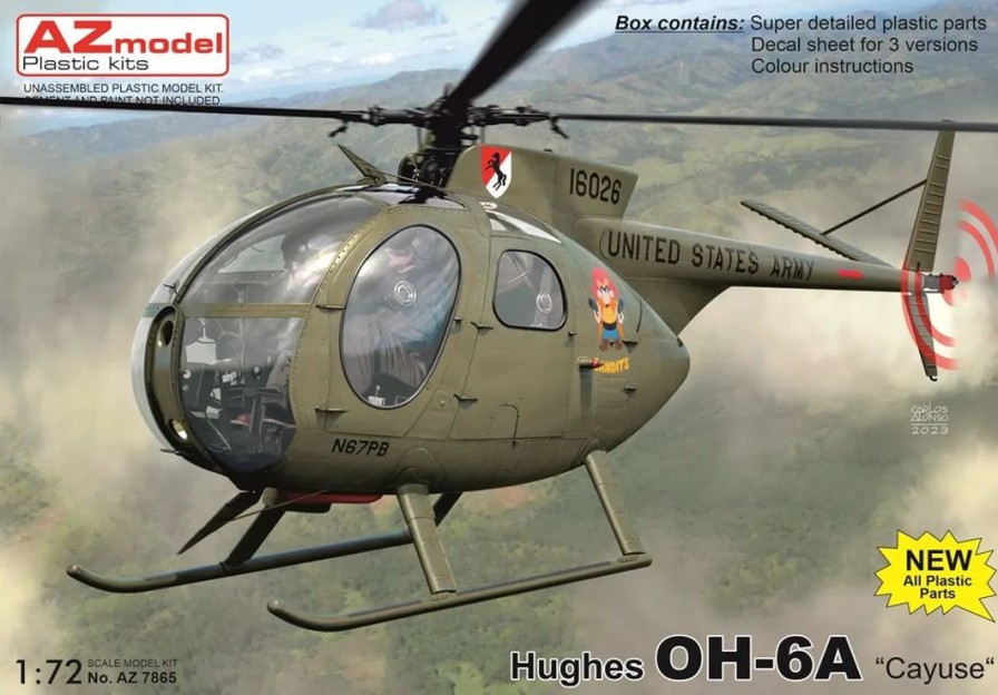 1/72 Hughes Oh-6A Cayuse New