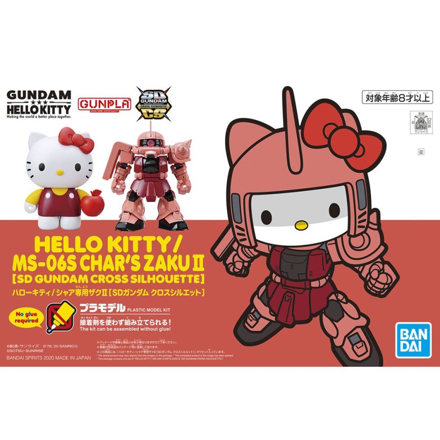 Sd Cross Silhouette Hello Kitty/Char'S Zaku Ii Wholesale