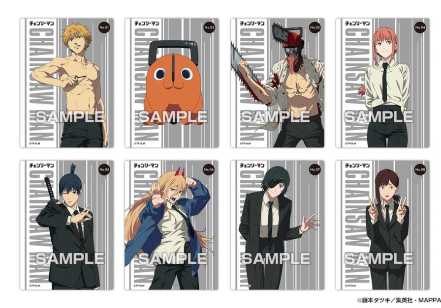 Chainsaw Man: Clear Card Collection Gum 1Box 16Pcs Hot