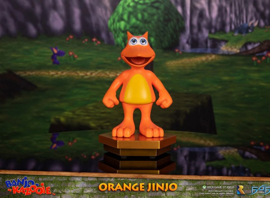 Banjo-Kazooie/ Jinjo Statue Orange Ver New