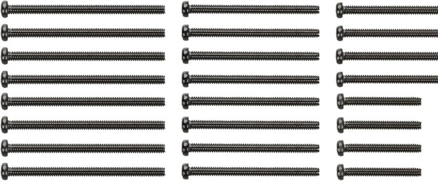 Stainless Steel Screw Set (15/20/25/30Mm) (Black) (Reissue) Hot