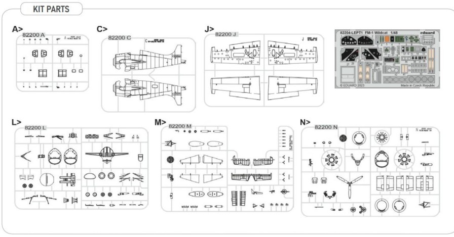 1/48 Fm-1 Wildcat Profipack Clearance