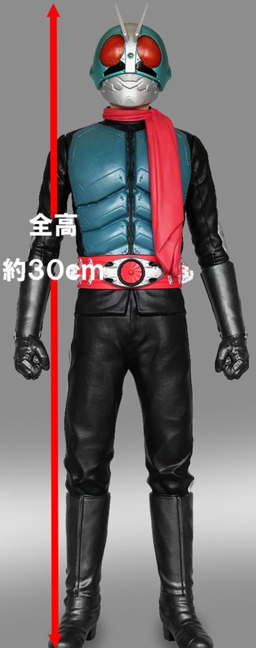 1/6 Jumbo Soft Vinyl Figure Shin Kamen Rider No. 2 + No. 1 Best