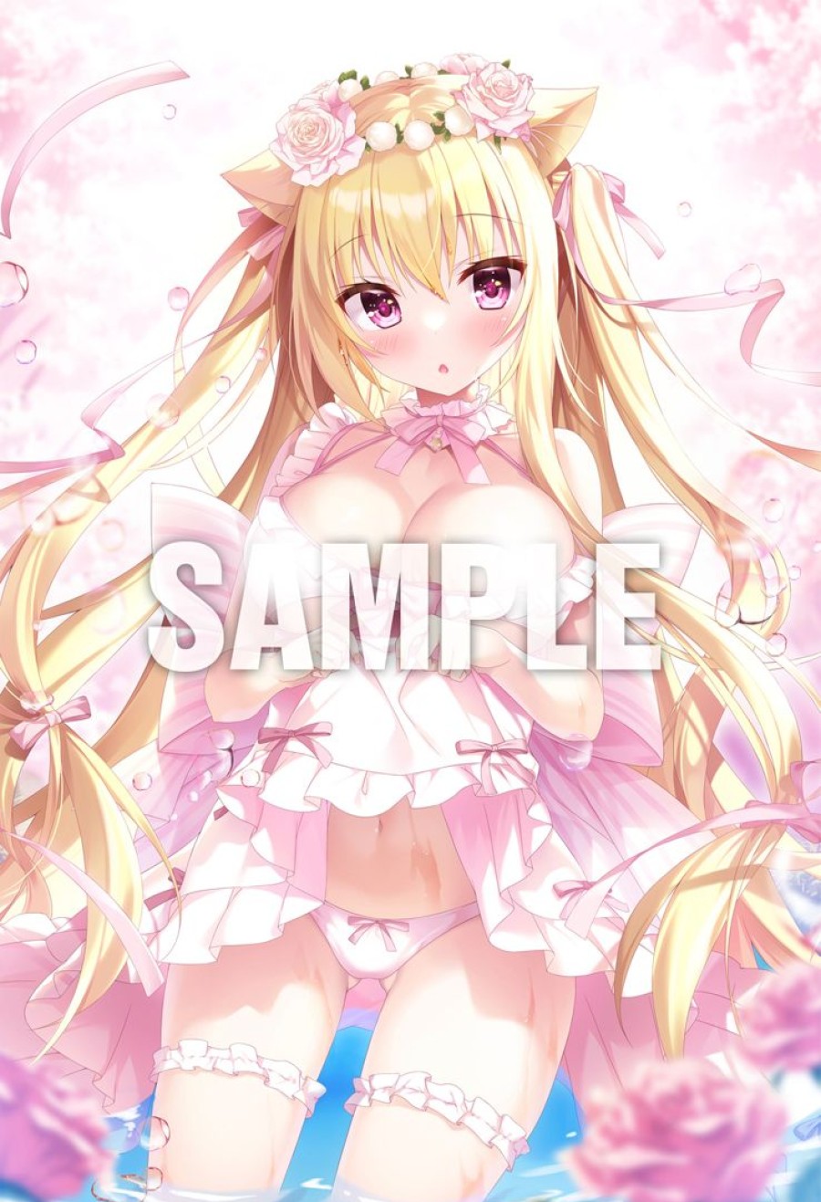 Megastore Cover B2 Tapestry A Shiromochi Sakura Megastore July Issue Cover New