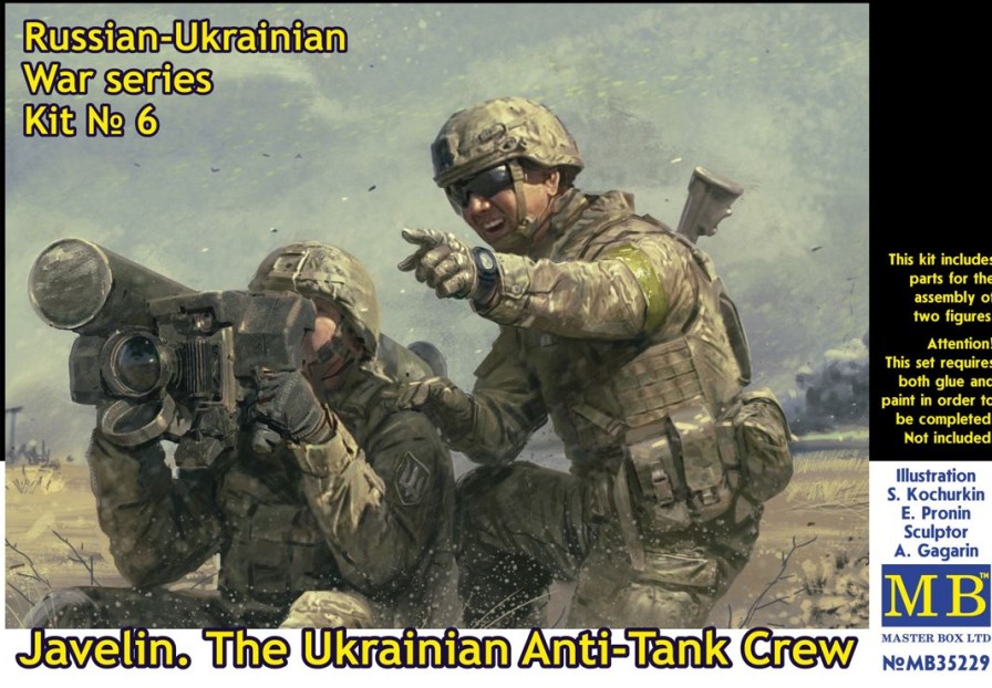 1/35 Russian-Ukrainian War Series, Kit No 6. Javelin. The Ukrainian Anti-Tank Crew Wholesale