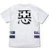 Rurouni Kenshin: Sanosuke Sagara Aku Ichimonji T-Shirt White L Wholesale