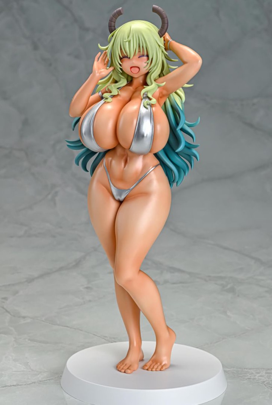 1/7 Miss Kobayashi'S Dragon Maid: Lucoa Bikini Style Tan Ver. New