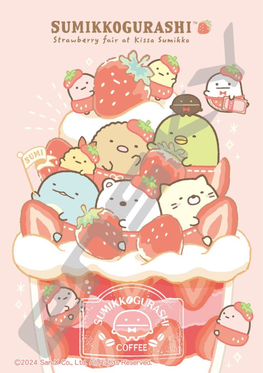 Jigsaw Puzzle Sumikko Gurashi: Strawberry Fair (Parfait) At Kissa Sumikko 208Pcs (No.208-Ml06: 257 X 182Mm) Best