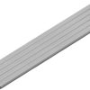 Plastic = Material (Gray) Elongated Round Pipe 4 X 8 Mm 5Pcs Clearance