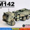 1/72 Ukrainian Army M142 High Mobility Rocket Artillery System (Himars) Iron Cross Finished Product Hot