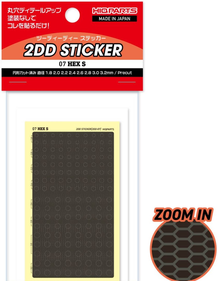 2Dd Sticker 07 Hex S (1 Sheet) Clearance