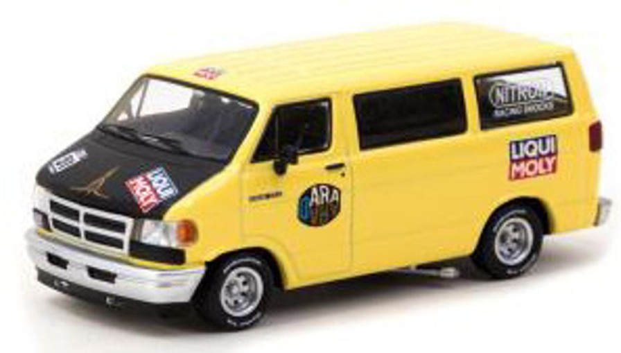 1/64 Dodge Van Yellow New