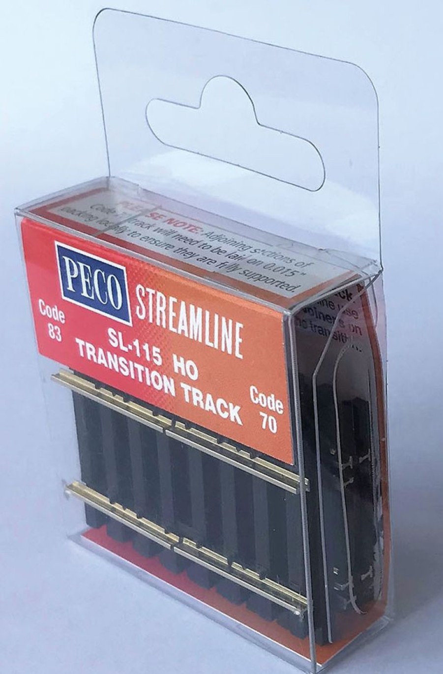 1/76 Oo/Ho Gauge Code 83-70 Connection Rail Clearance