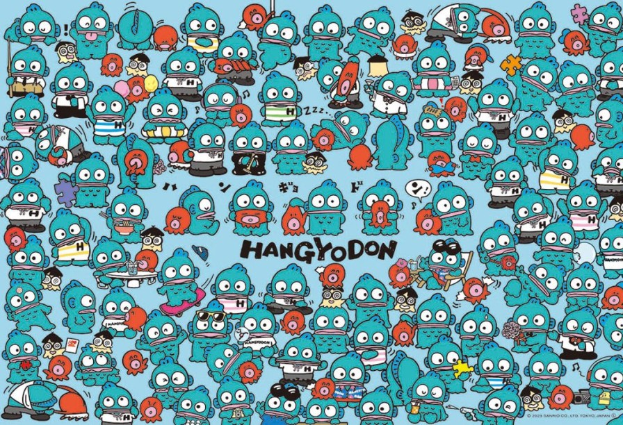 Jigsaw Puzzle: I Love It! Hangyodon 300P (38 X 26Cm) Best