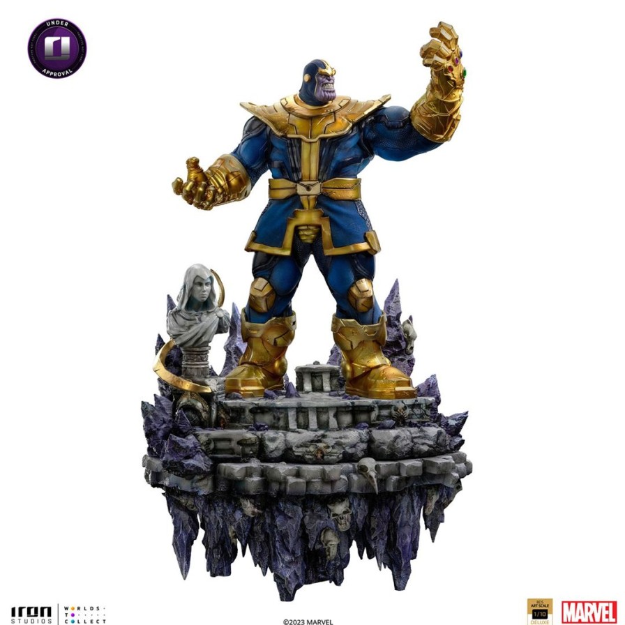 1/10 Marvel - Iron Studios Scale Statue: Deluxe Battle Diorama Series - Thanos [Comic] Best