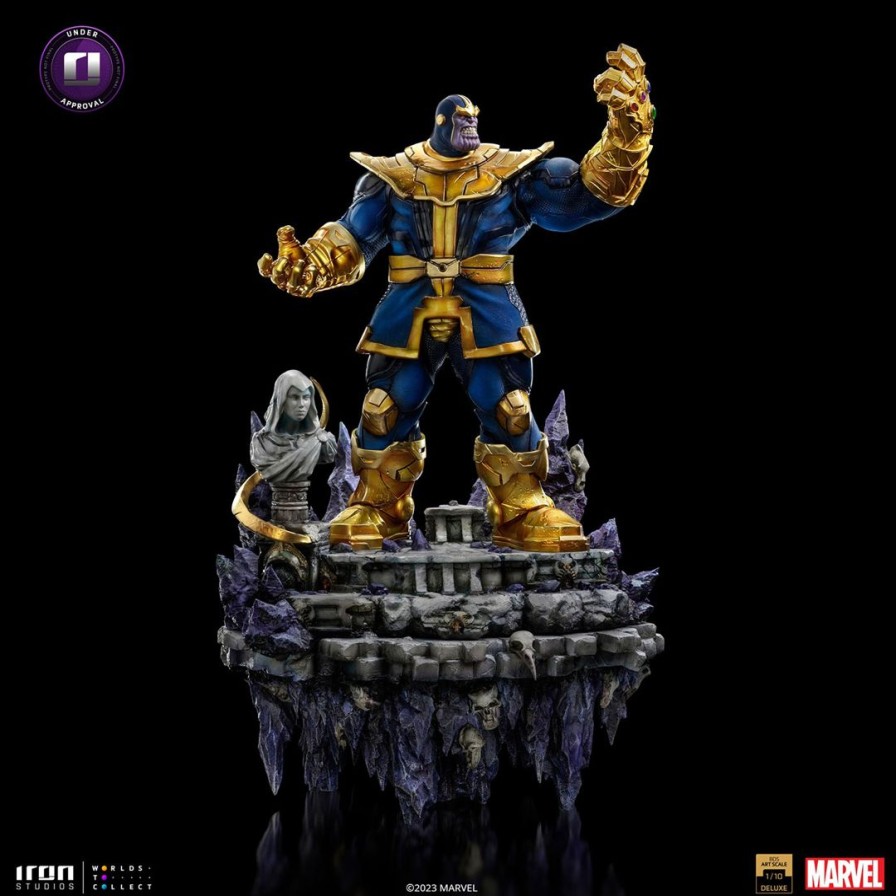 1/10 Marvel - Iron Studios Scale Statue: Deluxe Battle Diorama Series - Thanos [Comic] Best