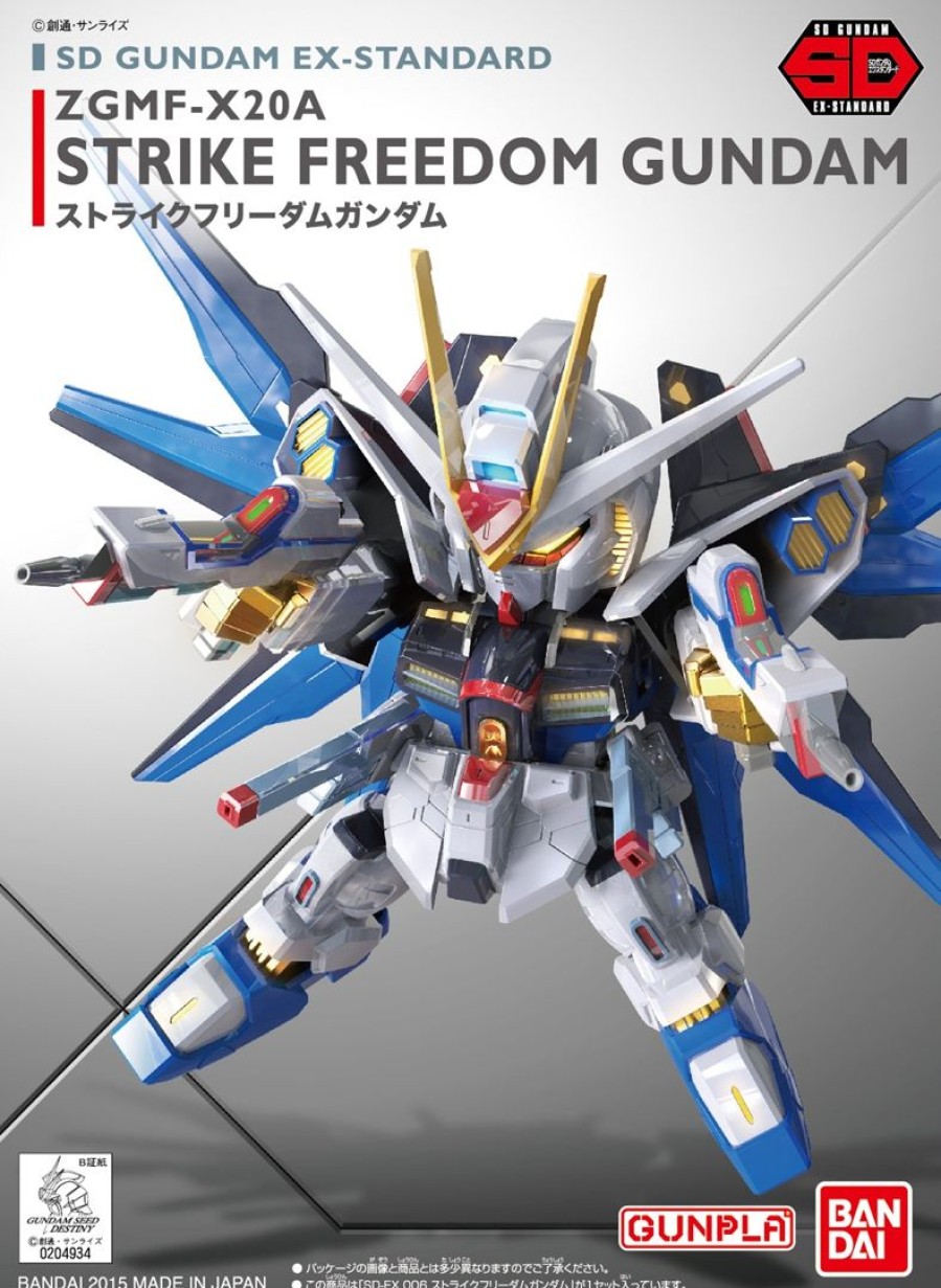 Sd Gundam Ex Standard Strike Freedom Gundam New