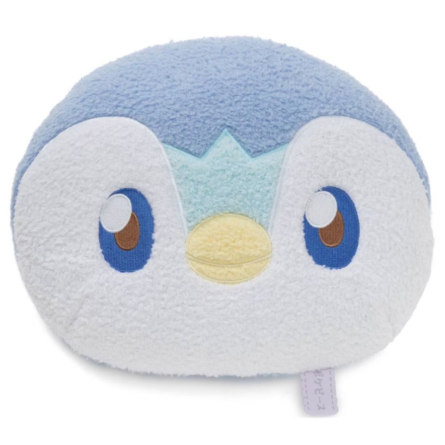 Pokepiece Stuffed Toy Face Cushion Piplup New