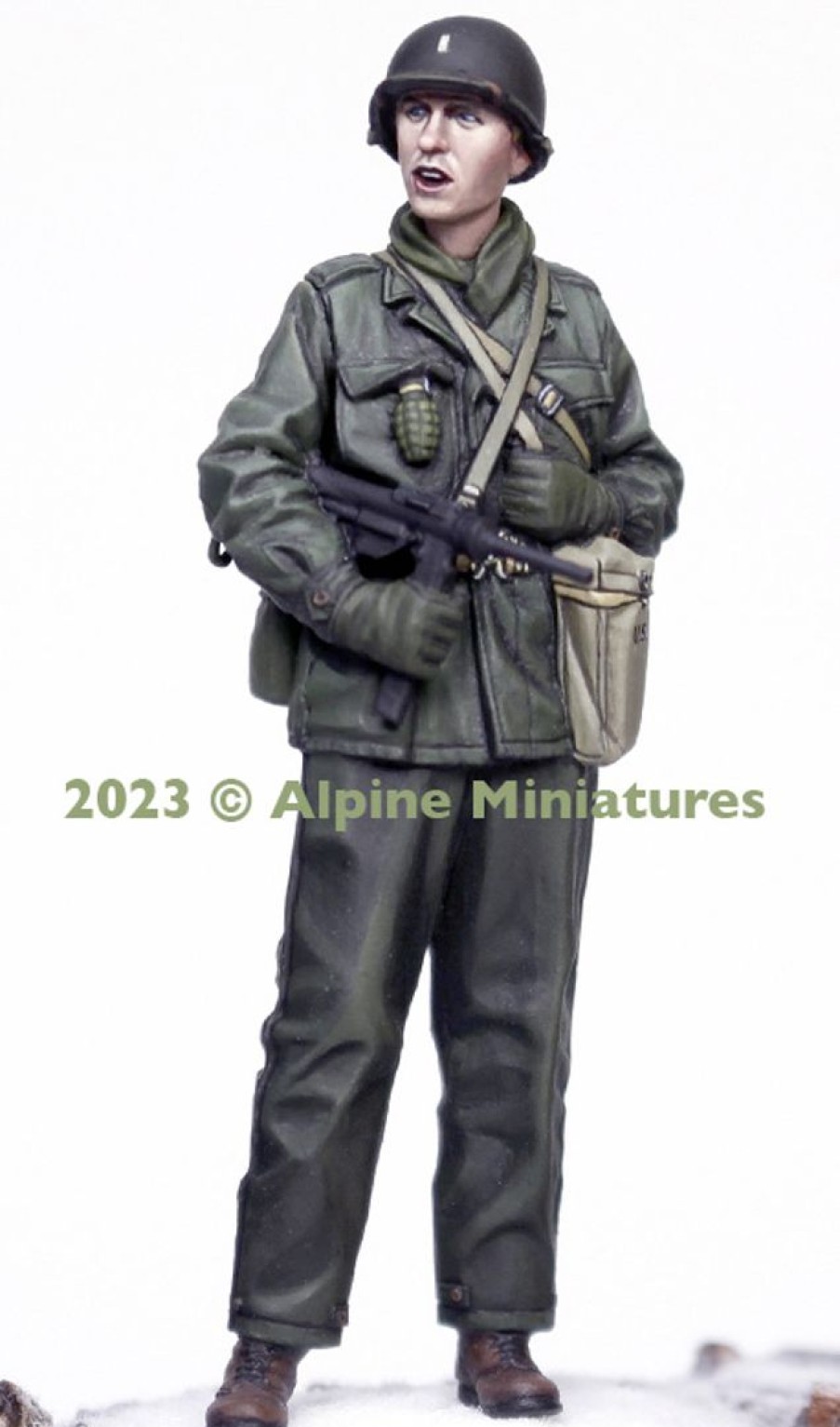 1/35 Wwii Us Army Infantry Infantry With M3 Grease Gun Wholesale