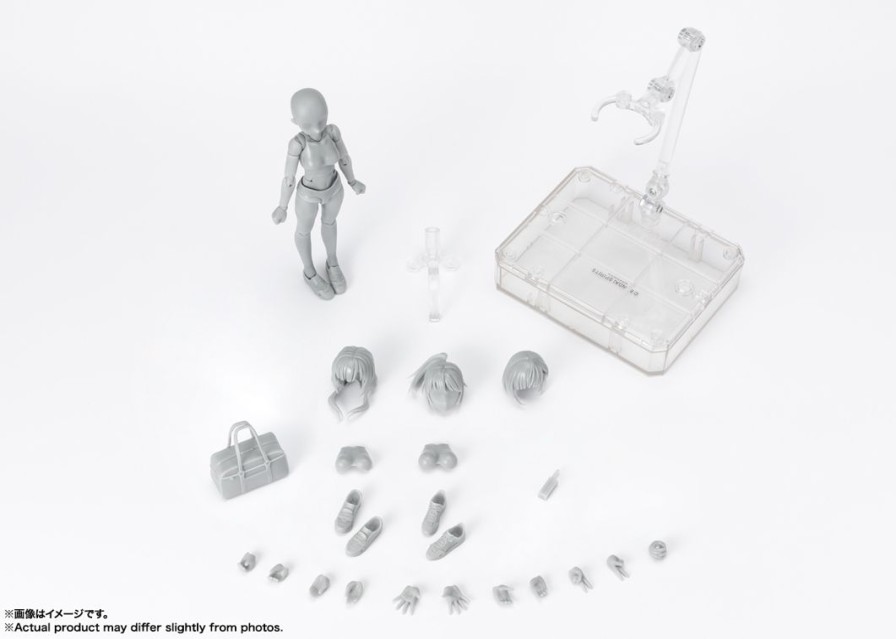 S.H.Figuarts Body-Chan -School Life- Edition Dx Set (Gray Color Ver.) Best