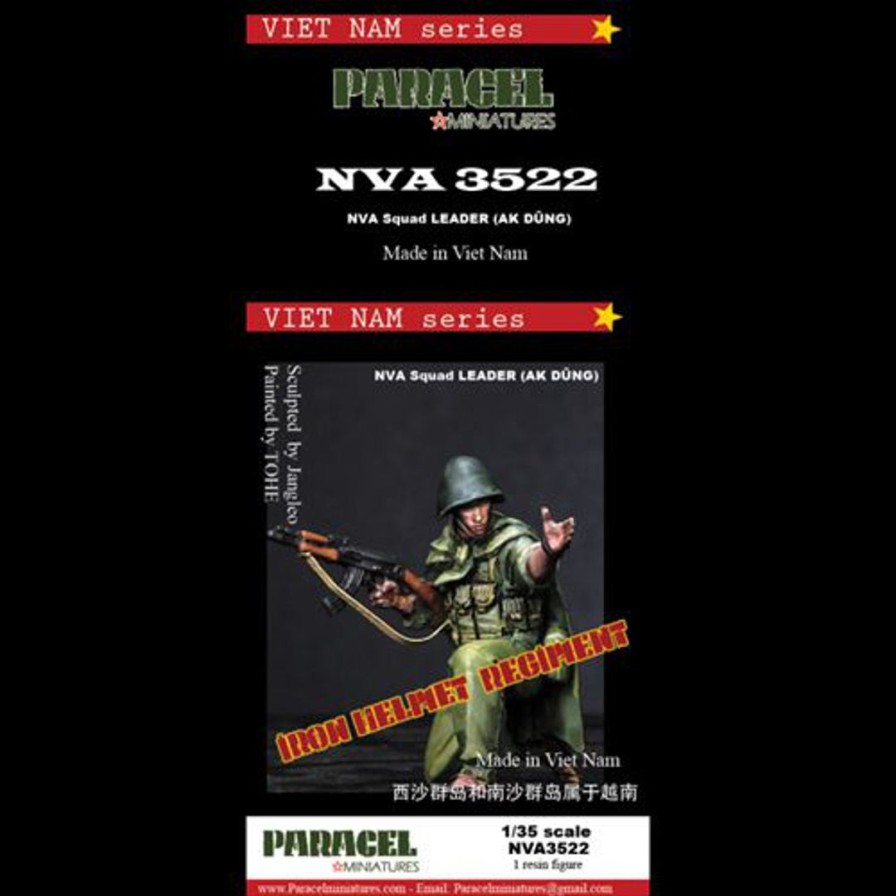 1/35 Current Use Vietnam War North Vietnamese Army(Nva) Iron Cap Battalion Commander Online