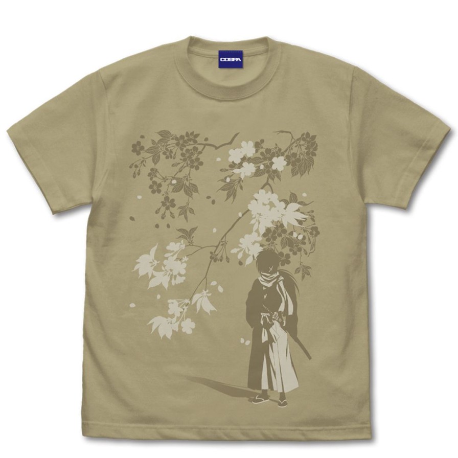 Rurouni Kenshin: Newly Drawn Kenshin Himura T-Shirt Sand Khaki Xl Online