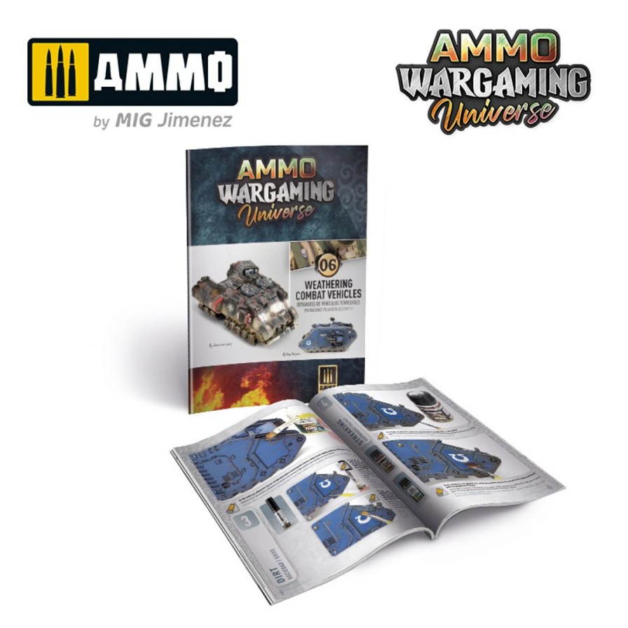 Ammo Wargaming Universe Book 06 - Weathering Combat Vehicles (English, Castellano, Polski) Hot