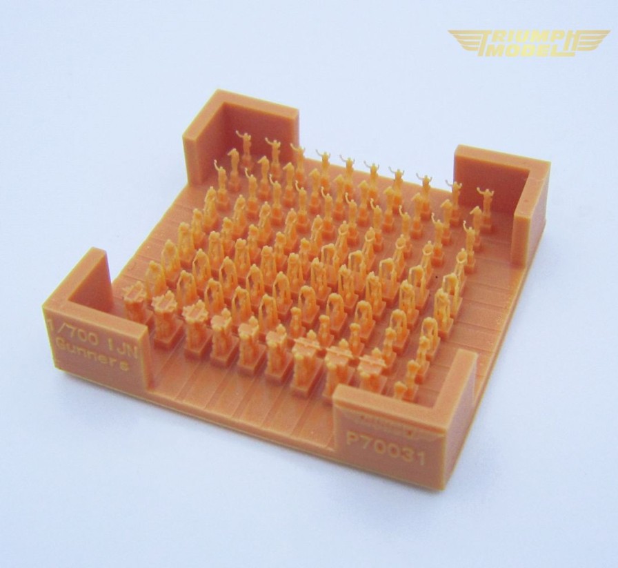 1/700 Ijn Gunners Precision 3D Printing Model Set (100 Pcs) Hot