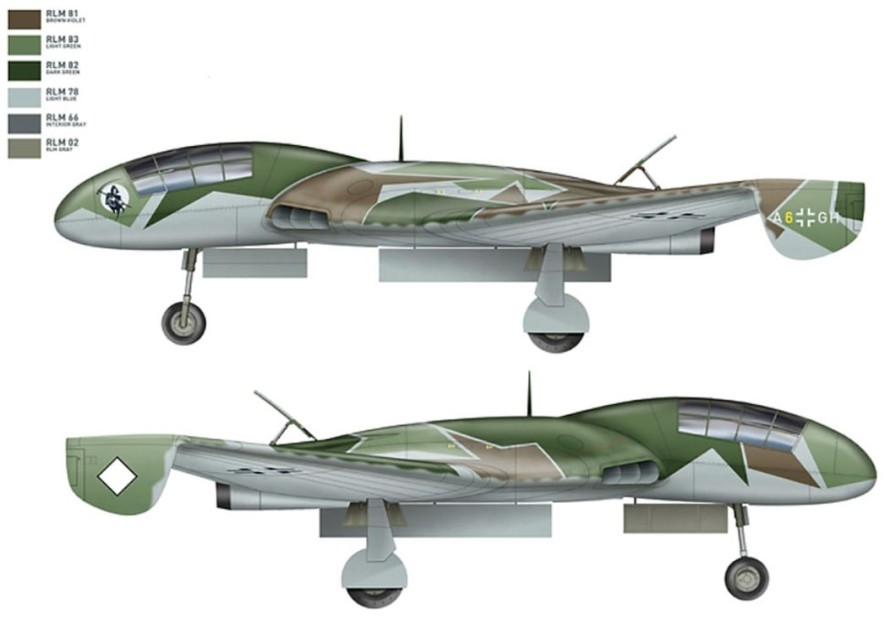 1/48 Focke-Wulf 1000 Fast-Bomber Heavy-Loaded Version Hot