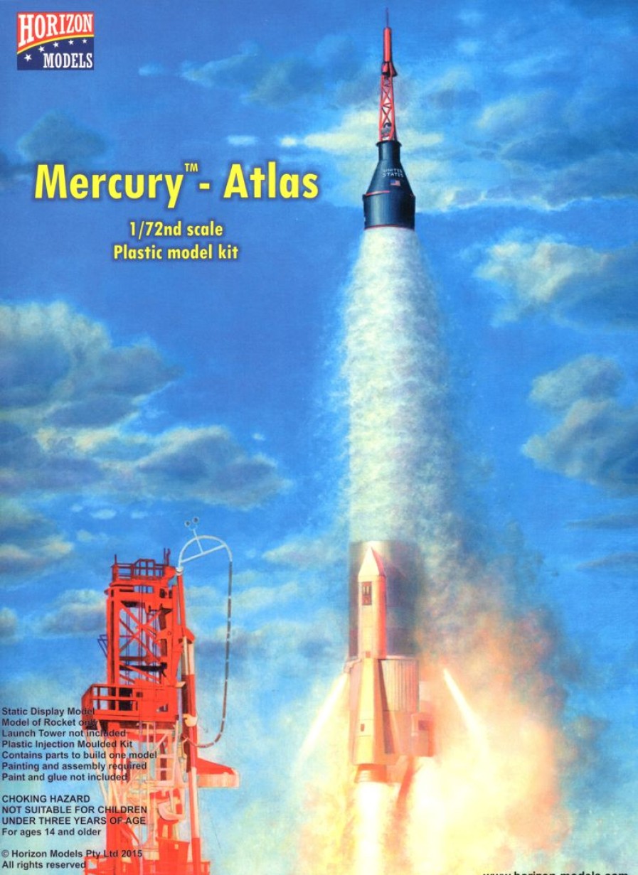 1/72 Mercury Atlas Hot